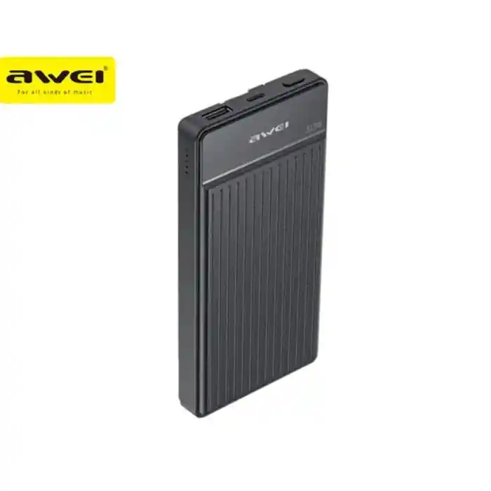 Awei P88K 10000mAh Mini Fast Charging 22.5W Quick Charge With Built-In Mini Cable Power bank